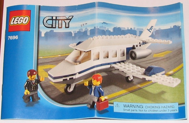 7696 Commuter Jet (Certified) LEGO City product image 2, provided for visual reference and product detail review