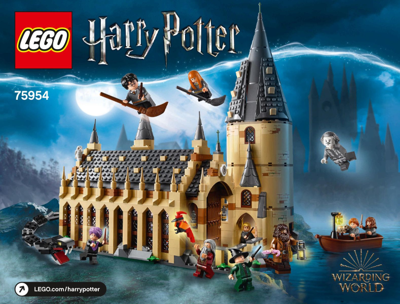 75954 Hogwarts Great Hall (Used) LEGO Harry Potter product image 2, provided for visual reference and product detail review