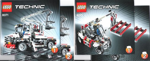 8071 Bucket Truck (Certified) LEGO TECHNIC product image 2, provided for visual reference and product detail review