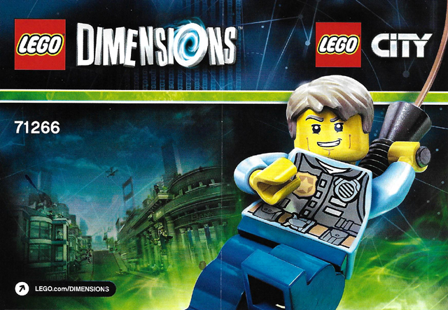 71266 Chase McCain Fun Pack (Certified) LEGO Dimensions product image 2, provided for visual reference and product detail