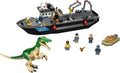 76942 Baryonyx Dinosaur Boat Escape (Used) LEGO Jurassic World product image 1, provided for visual reference and product