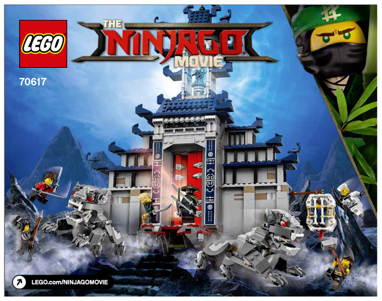 70617 Temple of the Ultimate Ultimate Weapon (Used) LEGO The LEGO Ninjago Movie product image 2, provided for visual