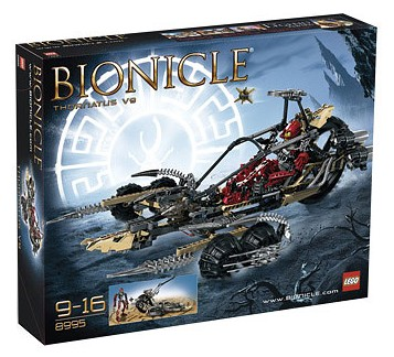 8995 Thornatus V9 (Retired) LEGO BIONICLE product image 1, provided for visual reference and product detail review