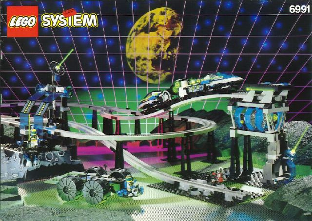 6991 Monorail Transport Base (Used) LEGO Space product image 2, provided for visual reference and product detail review
