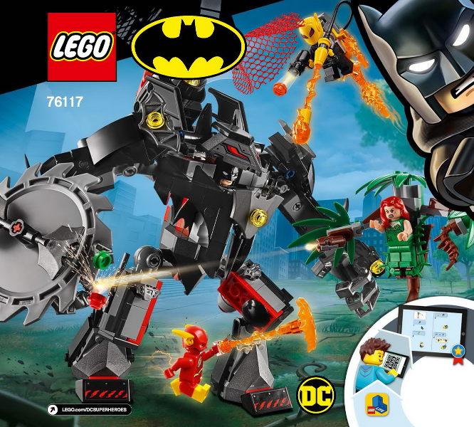 76117 Batman Mech vs. Poison Ivy Mech (Certified) LEGO Super Heroes product image 2, provided for visual reference and