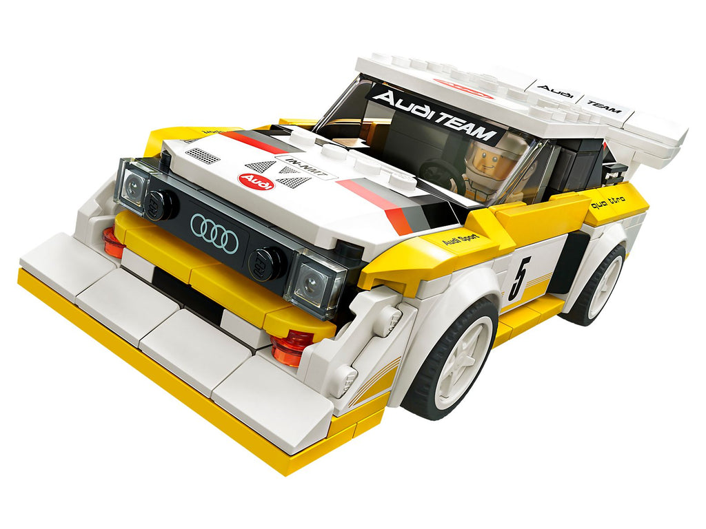 76897 1985 Audi Sport Quattro S1 (Certified) LEGO Speed Champions product image 1, provided for visual reference and product