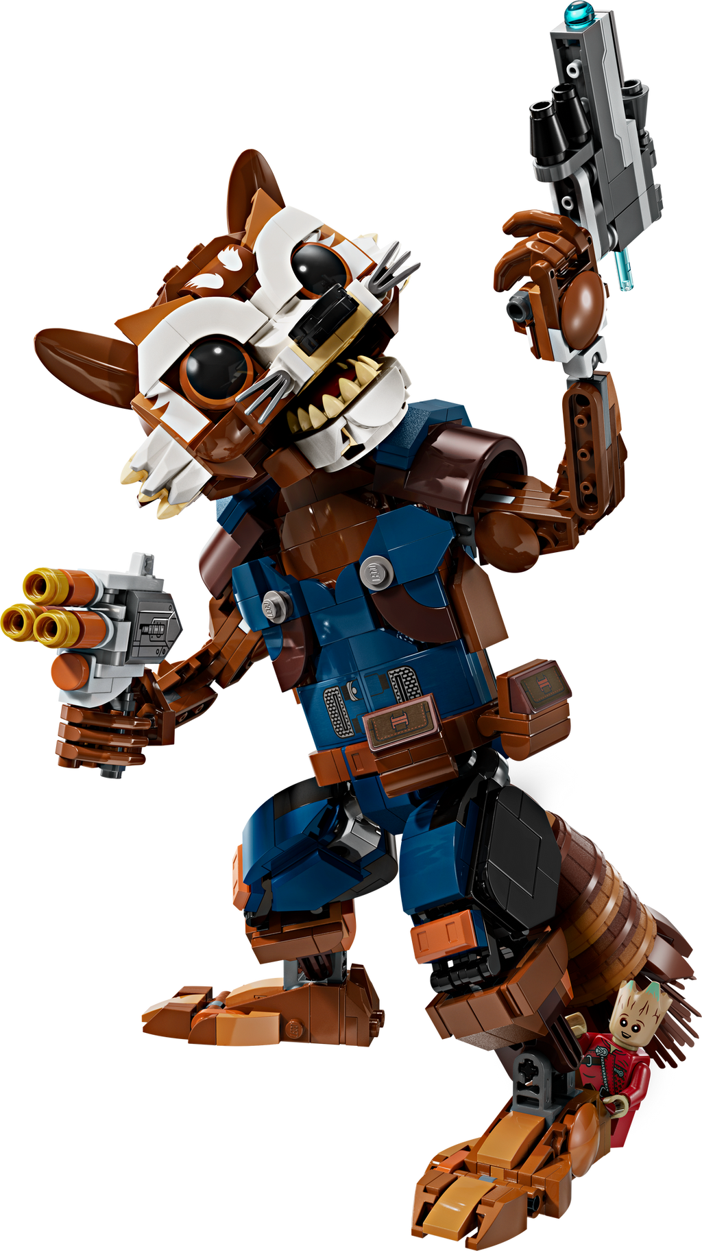 76282 Rocket & Baby Groot (Used) LEGO Super Heroes product image 1, provided for visual reference and product detail review