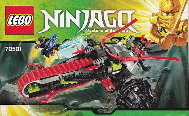 70501 Warrior Bike (Certified) LEGO Ninjago product image 2, provided for visual reference and product detail review