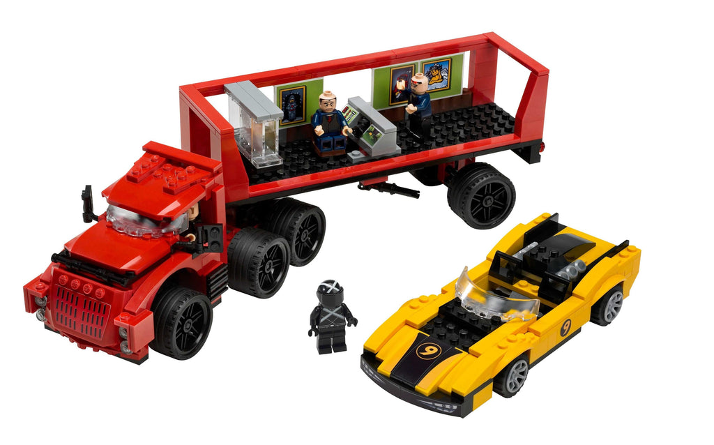 8160 Cruncher Block & Racer X (Used) LEGO Speed Racer product image 1, provided for visual reference and product detail