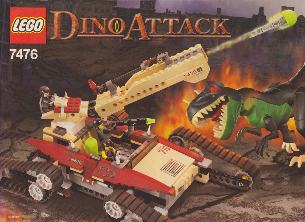7476 Iron Predator vs. T-Rex (Certified) LEGO Dino Attack product image 2, provided for visual reference and product detail