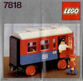 7818 Passenger Carriage (Used) LEGO Trains product image 1, provided for visual reference and product detail review