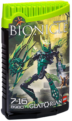 8980 Gresh (Retired) LEGO BIONICLE product image 1, provided for visual reference and product detail review