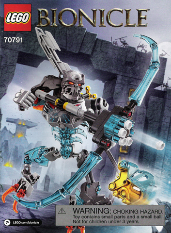 70791 Skull Warrior (Certified) LEGO BIONICLE product image 2, provided for visual reference and product detail review
