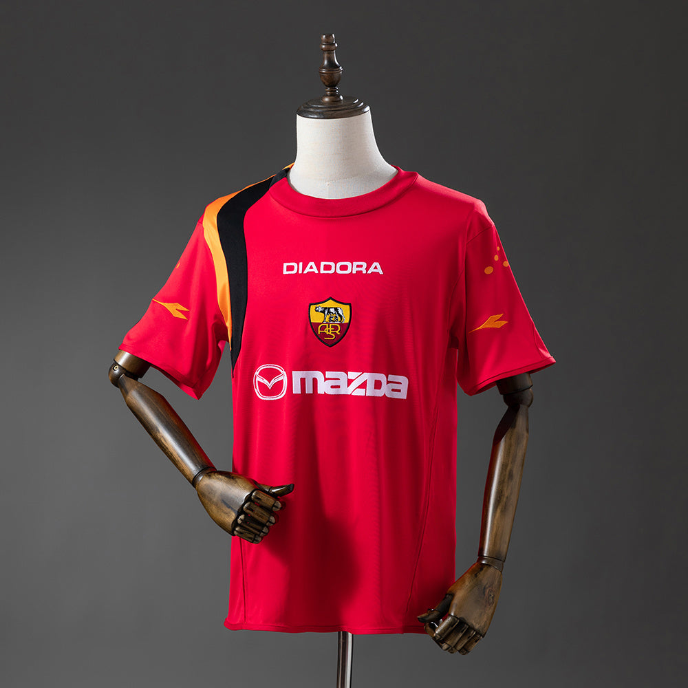 Rome Jersey 2004-05 Home Retro Football Kit product image 1