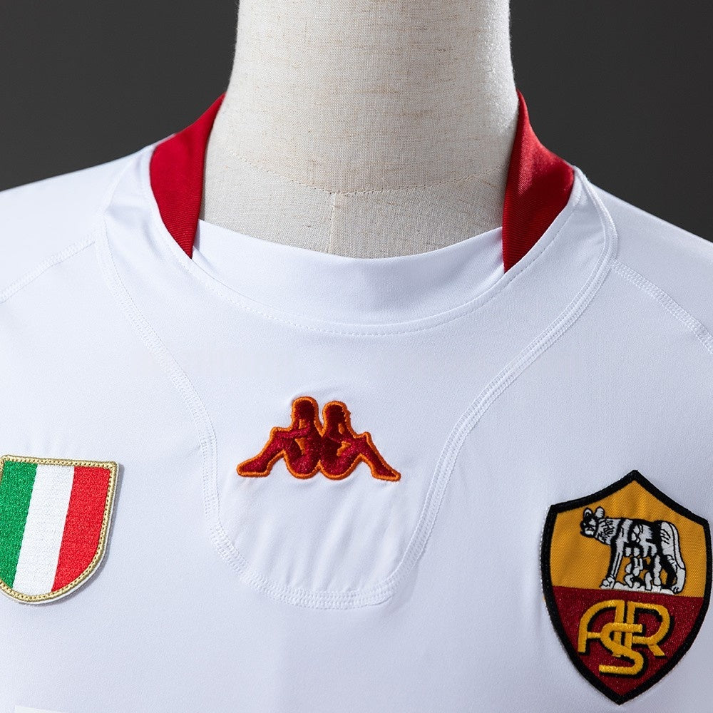 Rome Jersey 2001-02 Away Retro Football Kit Long Sleeves product image 7