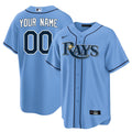 Custom Tampa Bay Rays Devil Jersey - Light Blue product image 1
