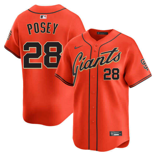 Buster Posey San Francisco Giants Alternate Limited Jersey product image 1