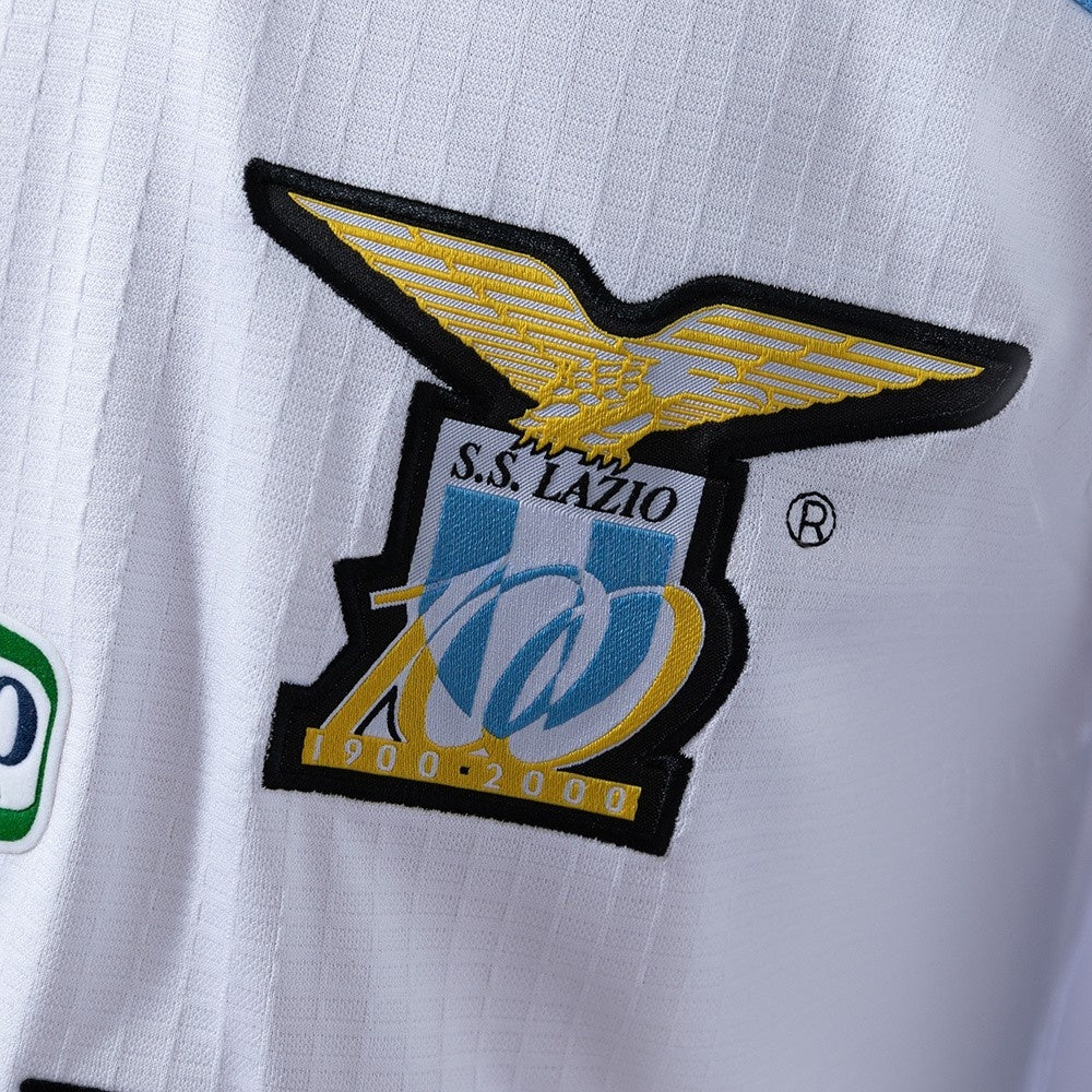 Lazio Jersey 2000-01 Away Retro Football Kit Long Sleeves product image 5