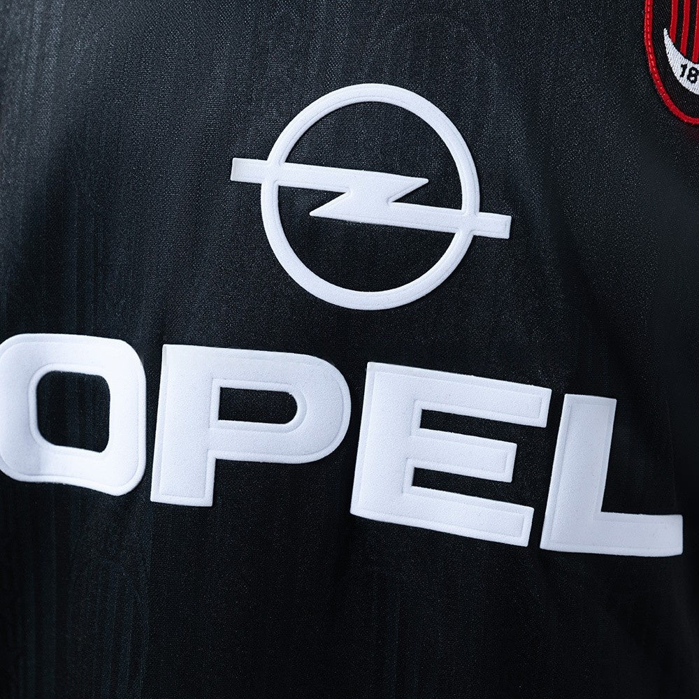 AC Milan Jersey 1997-98 Third Black Retro Football Kit product image 6