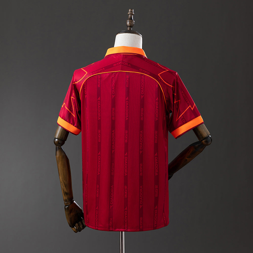 Rome Jersey 1999-00 Home Retro Football Kit product image 2