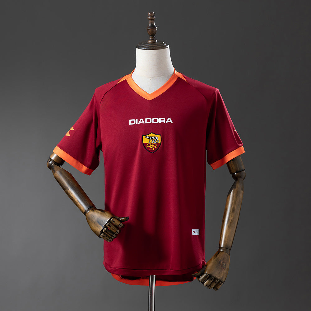 Rome Jersey 2006-07 Home Retro Football Kit product image 1