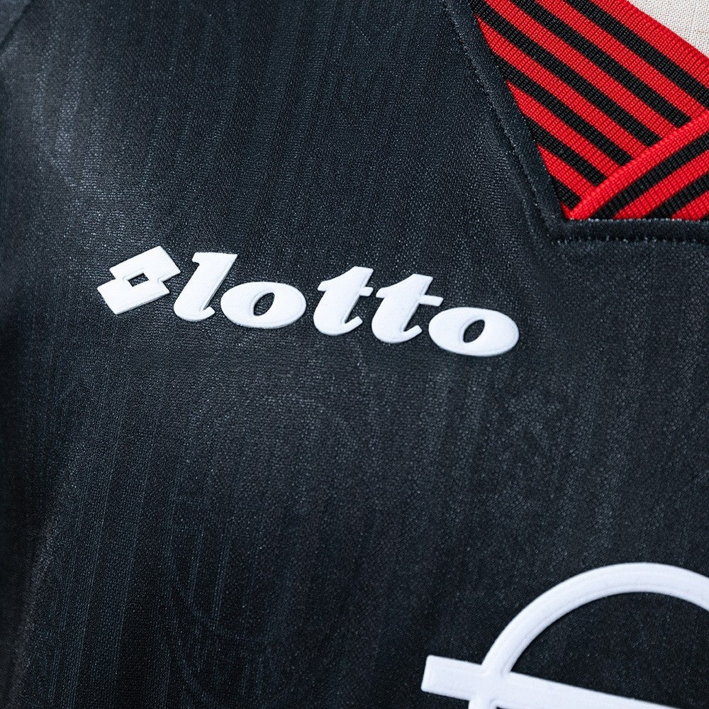 AC Milan Jersey 1997-98 Third Black Retro Football Kit product image 4