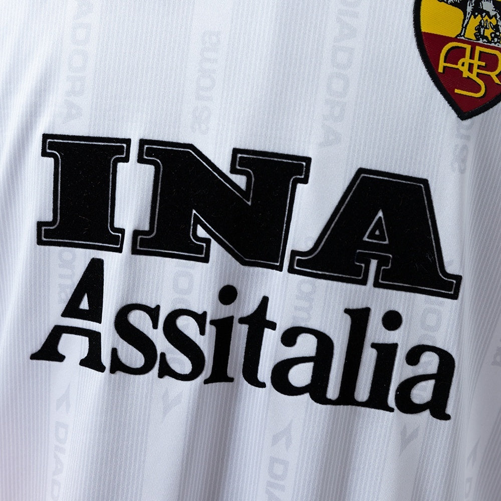 Rome Away Jersey 1998-99 Retro Football Kit Long Sleeves product image 3