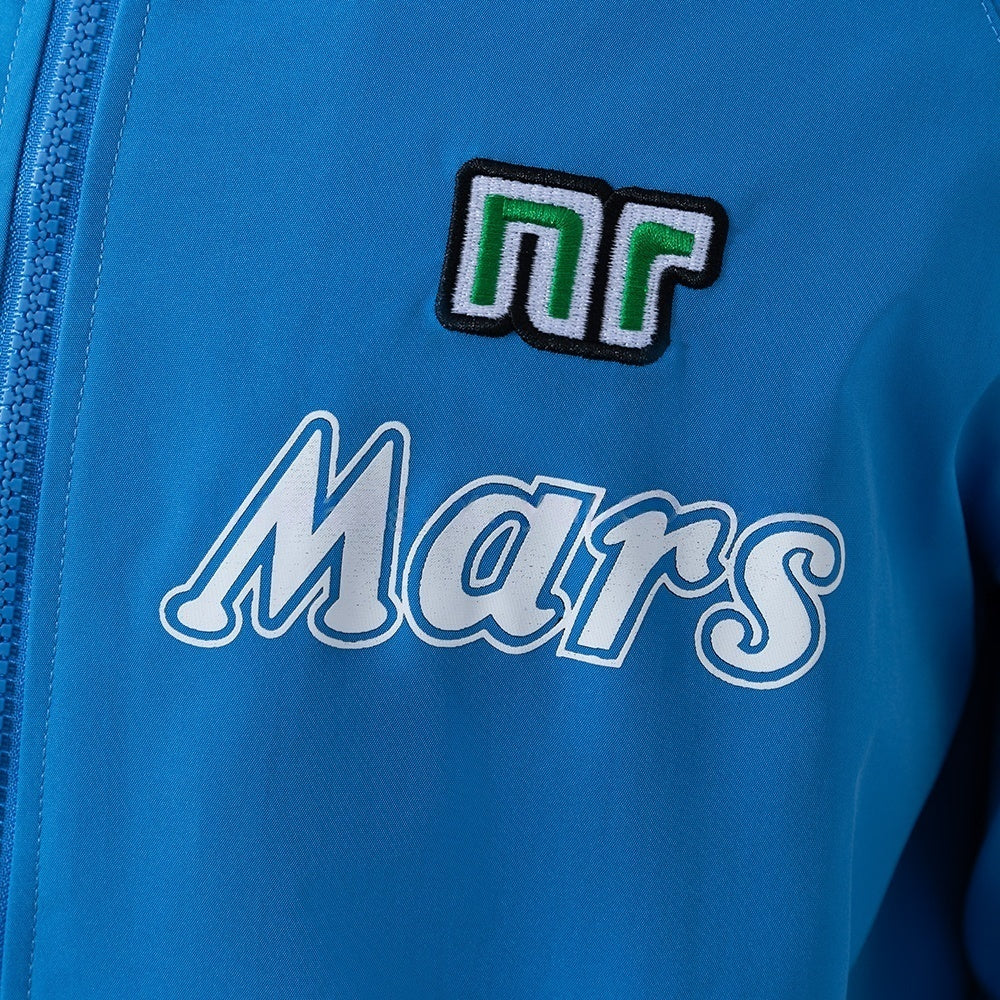 Napoli Windbreaker 1988-1989 Blue Football Soccer Jacket product image 7