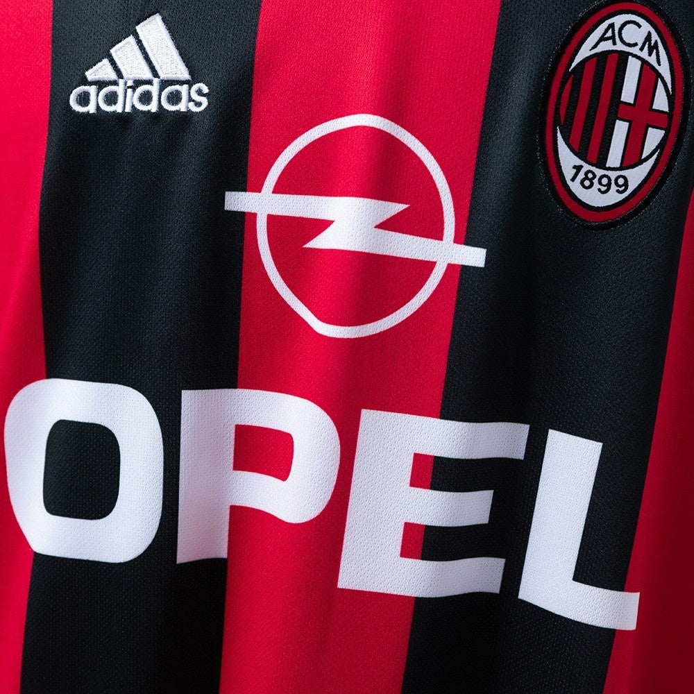 AC Milan Jersey 2000-02 Home Retro Football Kit product image 5