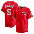 CJ Abrams Washington Nationals Alternate Jersey - Red product image 1