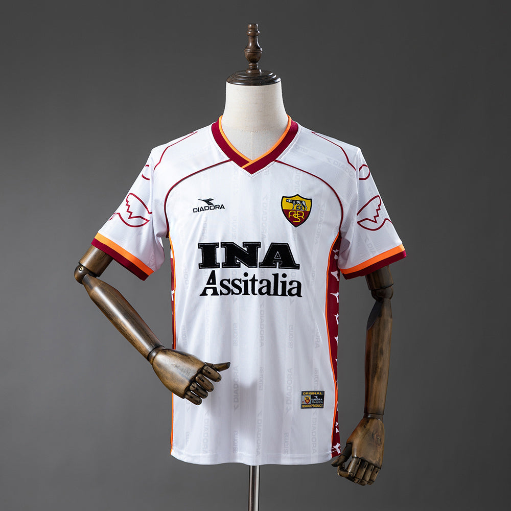 Rome Jersey 1999-00 Away Retro Football Kit product image 1