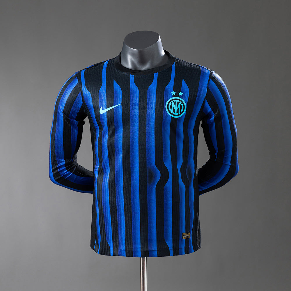 Player Version Inter Milan Jersey 25/26 Home Long Sleeves product image 1