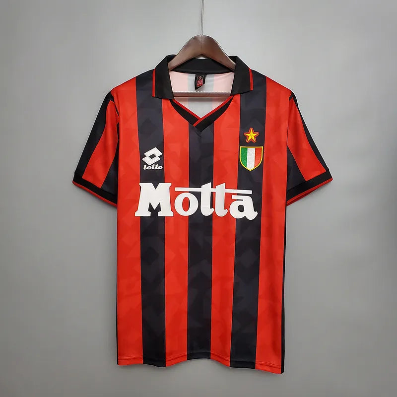 AC Milan Retro Jersey 1993/94 Home Football Soccer Shirt product image 1