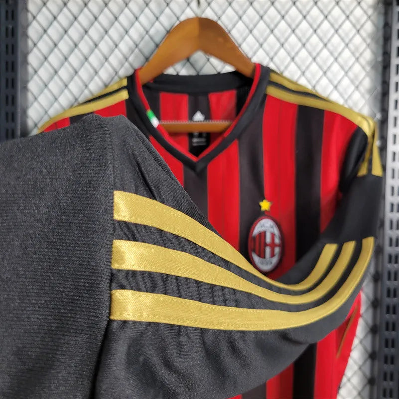 AC Milan Jersey Home Kit 2013 2014 Retro Long Sleeves product image 6