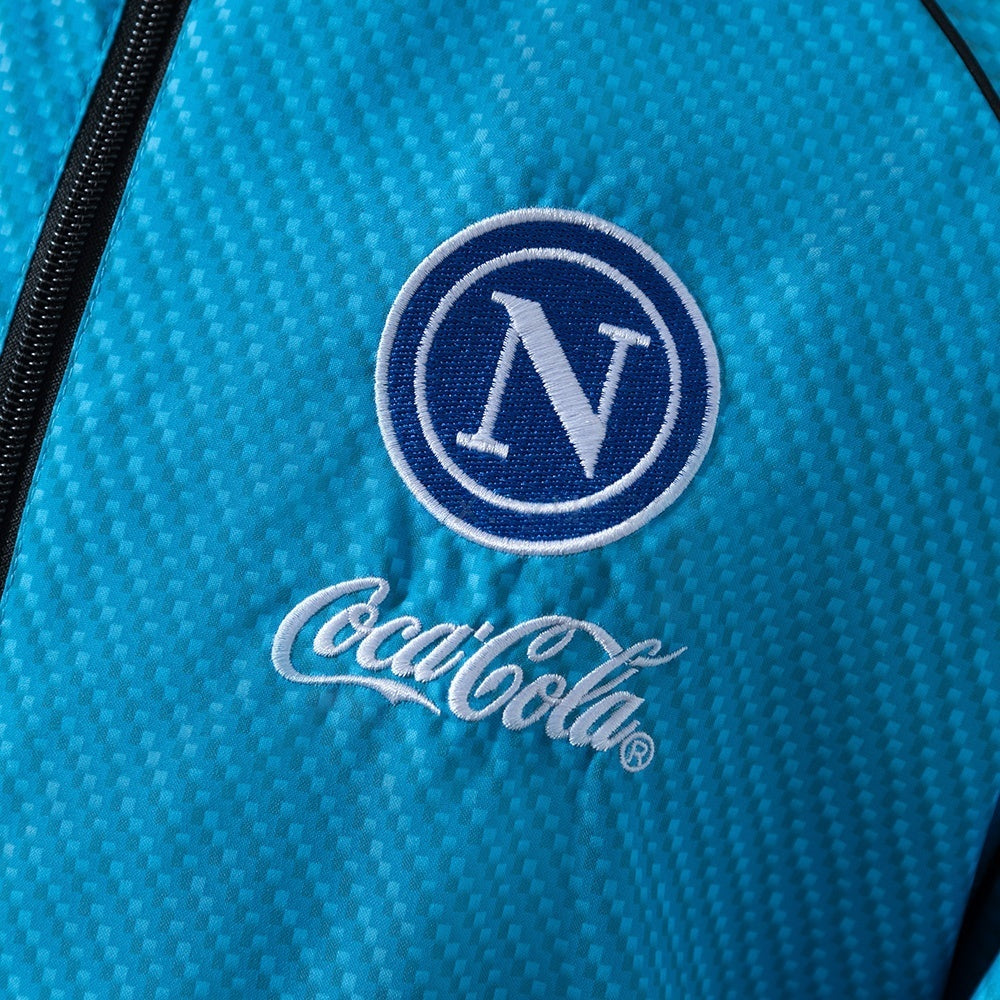 Napoli Windbreaker 2025/26 Blue Football Soccer Jacket product image 7