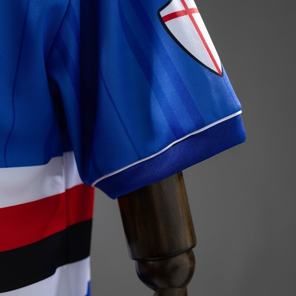Sampdoria Home Jersey 2000-2001 Retro Football Kit Soccer product image 3
