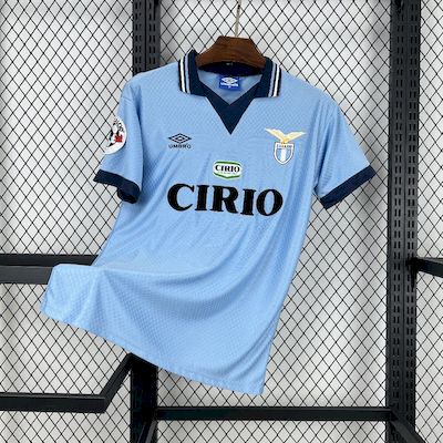 Retro Lazio Jersey 1996-97 Home Football Kit Soccer Shirt product image 1