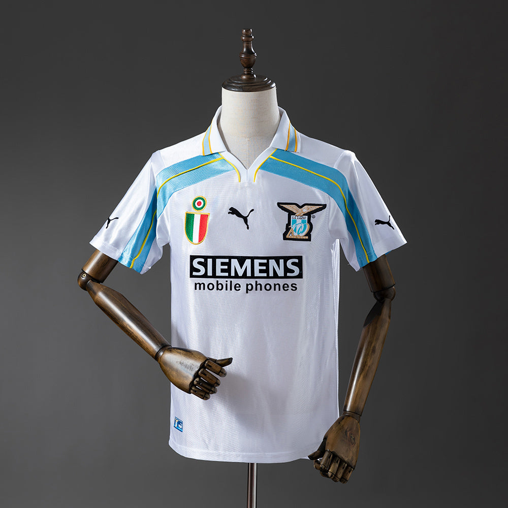 Lazio Jersey 2000-01 Centenary Retro Football Kit product image 1
