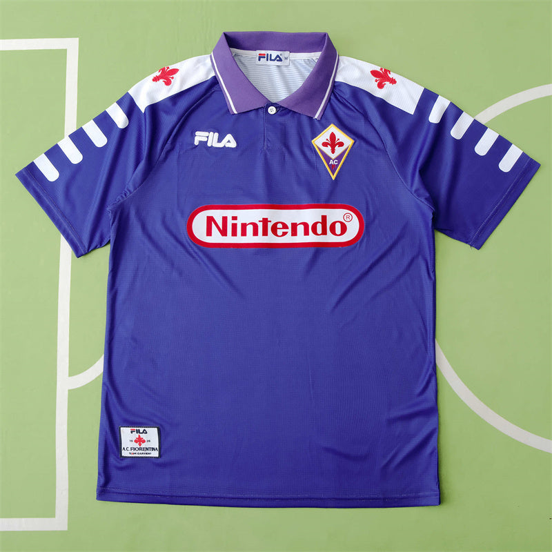 ACF Fiorentina Jersey Home kit 1998 Retro Football Team product image 1