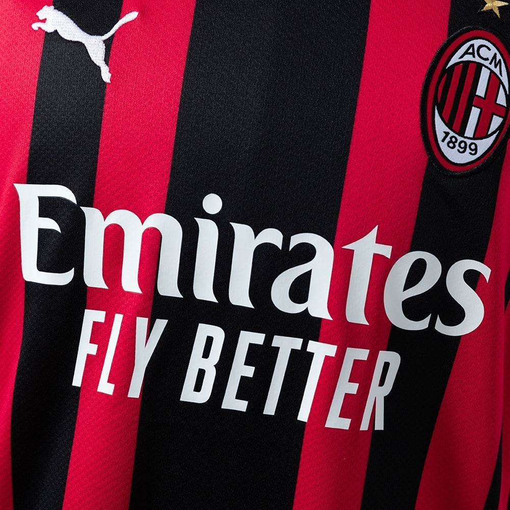 AC Milan Home Jersey 2021-22 Retro Football Kit Soccer Shirt product image 6