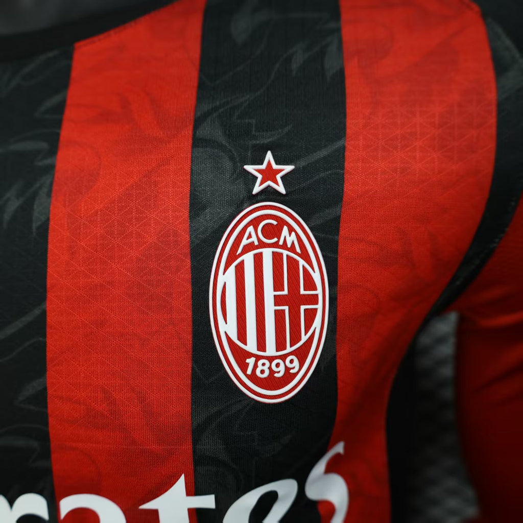 Player Version AC Milan Jersey 25/26 Home Long Sleeves product image 3