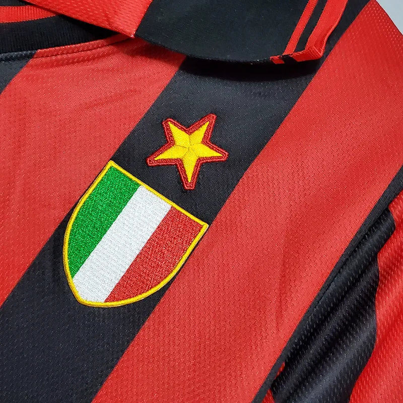AC Milan Retro Jersey 1996/97 Home Football Soccer Shirt product image 2