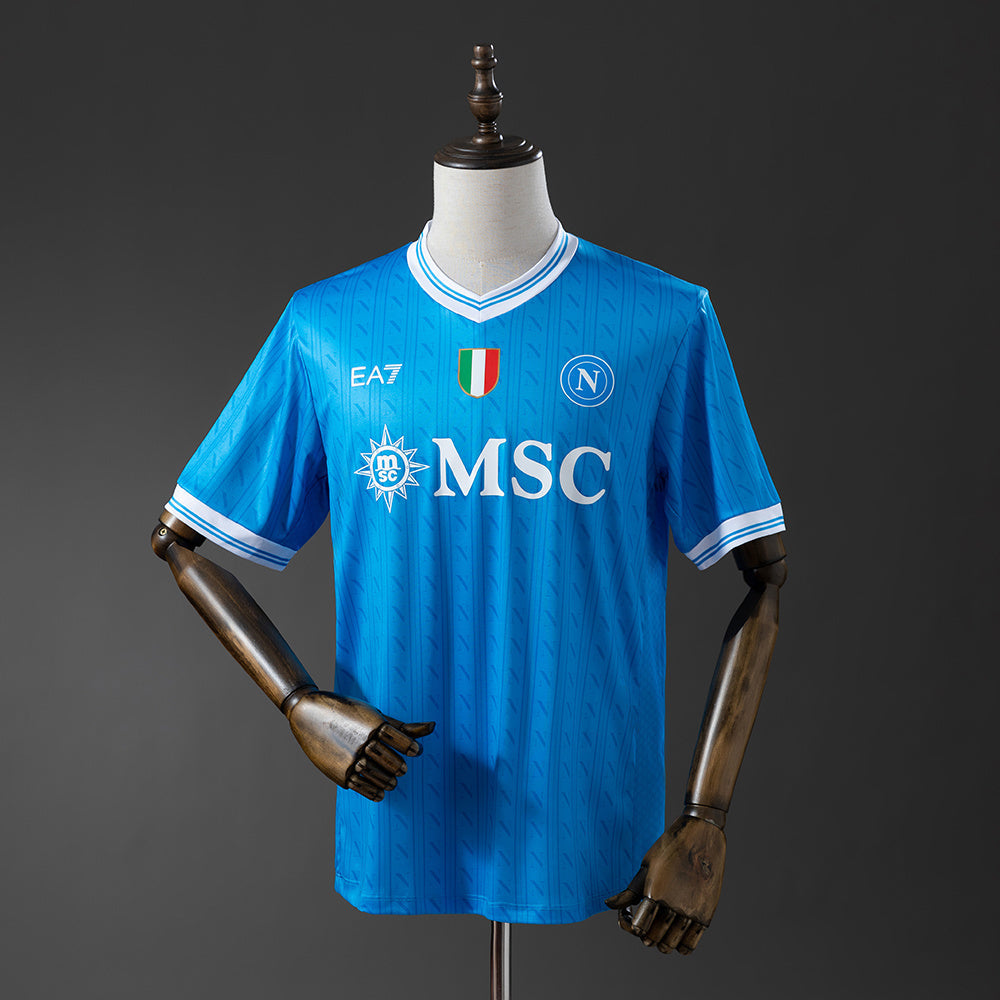 SSC Napoli Jersey 25/26 Home Football Kit Fans Version product image 1