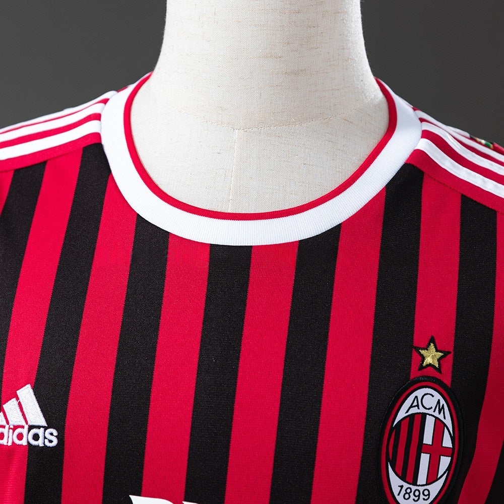 AC Milan Jersey 2011-12 Home Retro Kit product image 7