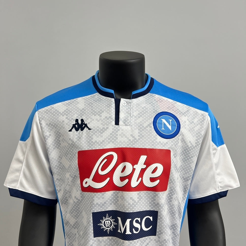 Retro Napoli Jersey 2019-20 White Football Kit Soccer product image 7