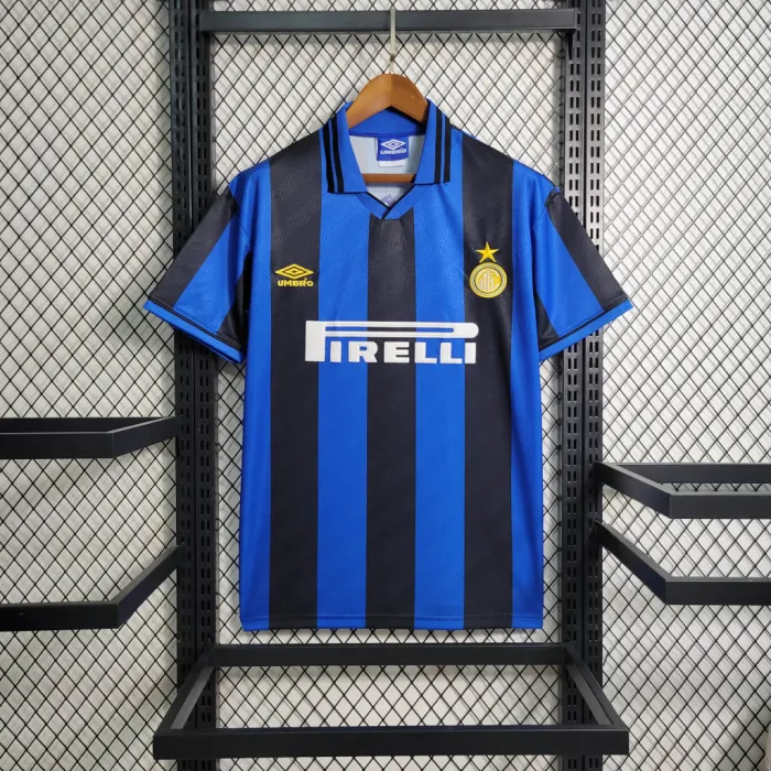 Inter Milan Jersey Home kit 1995/96 Retro Football Team product image 1