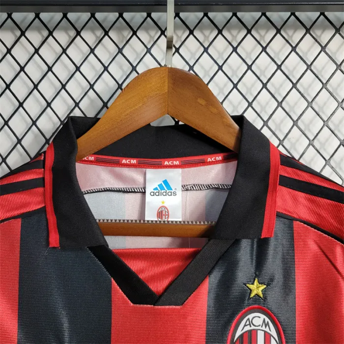 Retro AC Milan Home Kit 98/99 Football Jersey product image 8