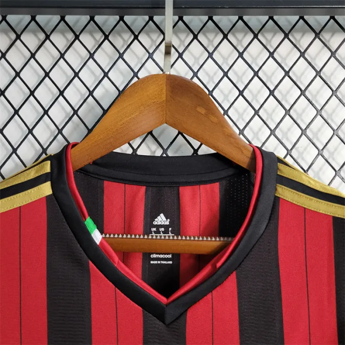 AC Milan Jersey Home Kit 2013 2014 Retro Long Sleeves product image 3