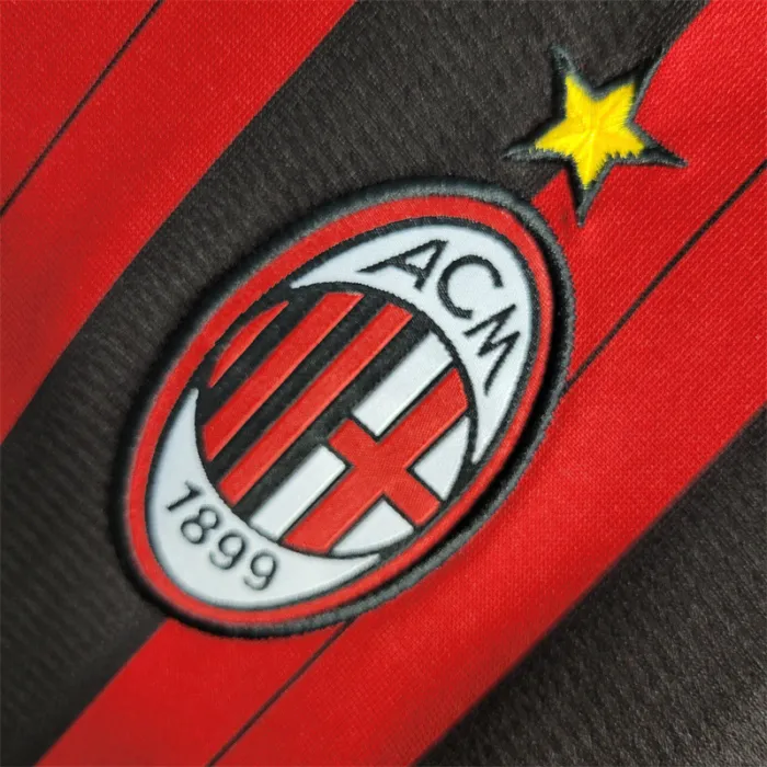 AC Milan Jersey Home Kit 2013 2014 Retro Long Sleeves product image 6