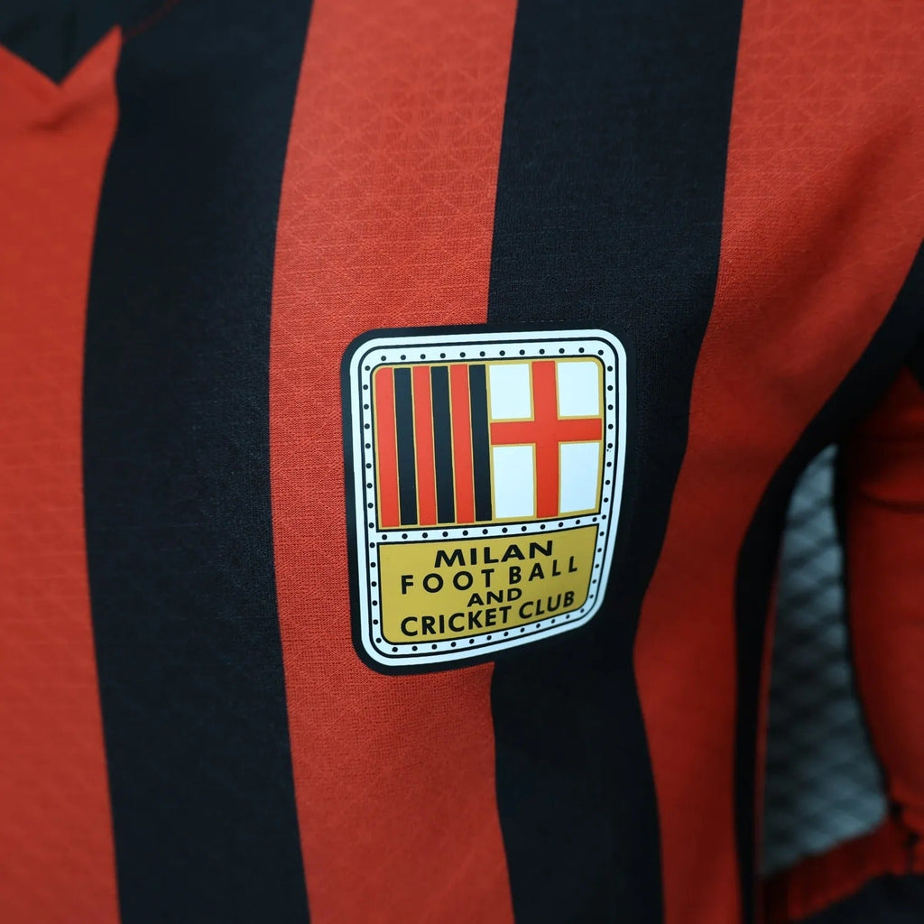 Player Version AC Milan Jersey 25/26 Long sleeves 125-Year product image 2